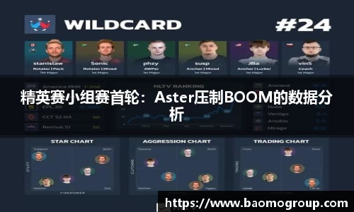 精英赛小组赛首轮：Aster压制BOOM的数据分析